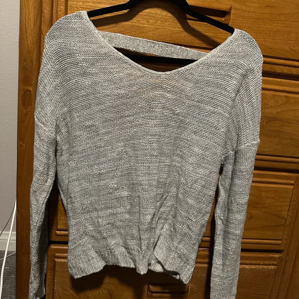 Express Gray Women's Sweater